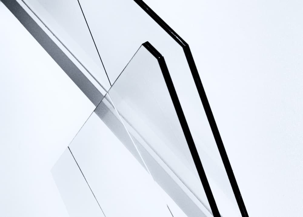 Abstract Glass Angles by Jeroen van de Wiel — canvas wall art