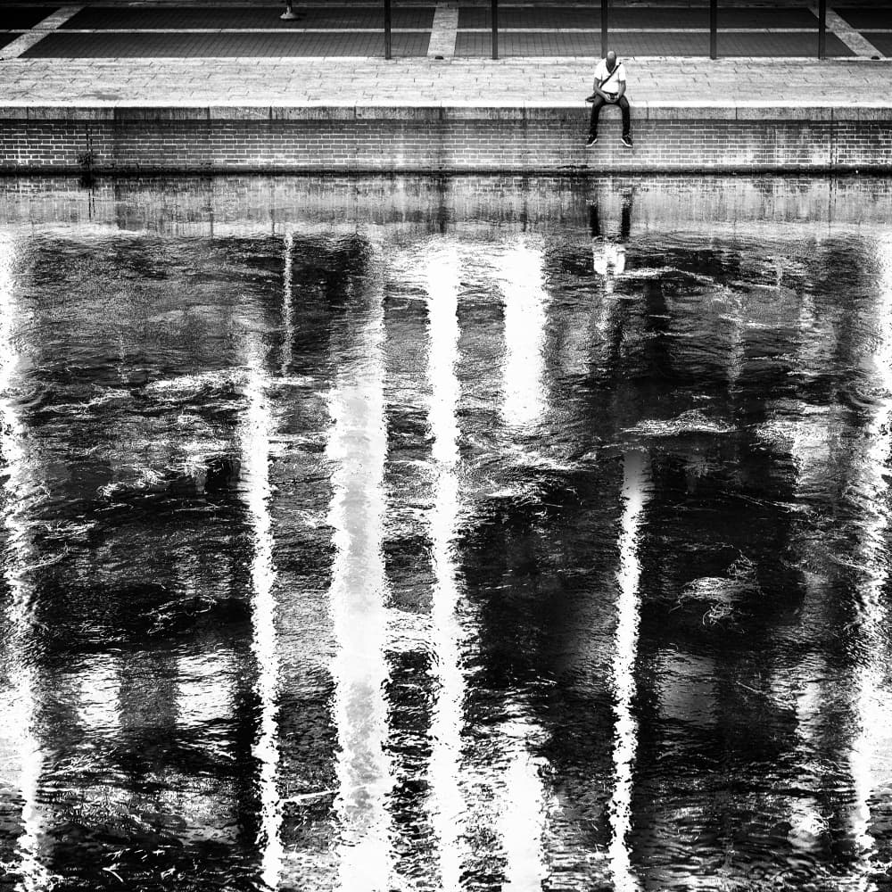 Reflections On Water by Pietrino Di Sebastiano — canvas wall art
