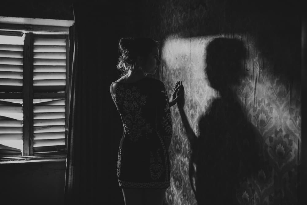 Elegant Shadow Silhouette by Georgios Bero — canvas wall art