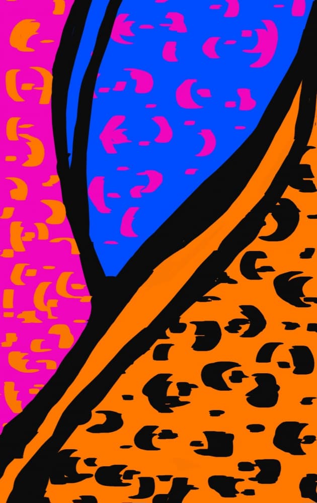 Vibrant Abstract Patterns by Olea Huuska — canvas wall art