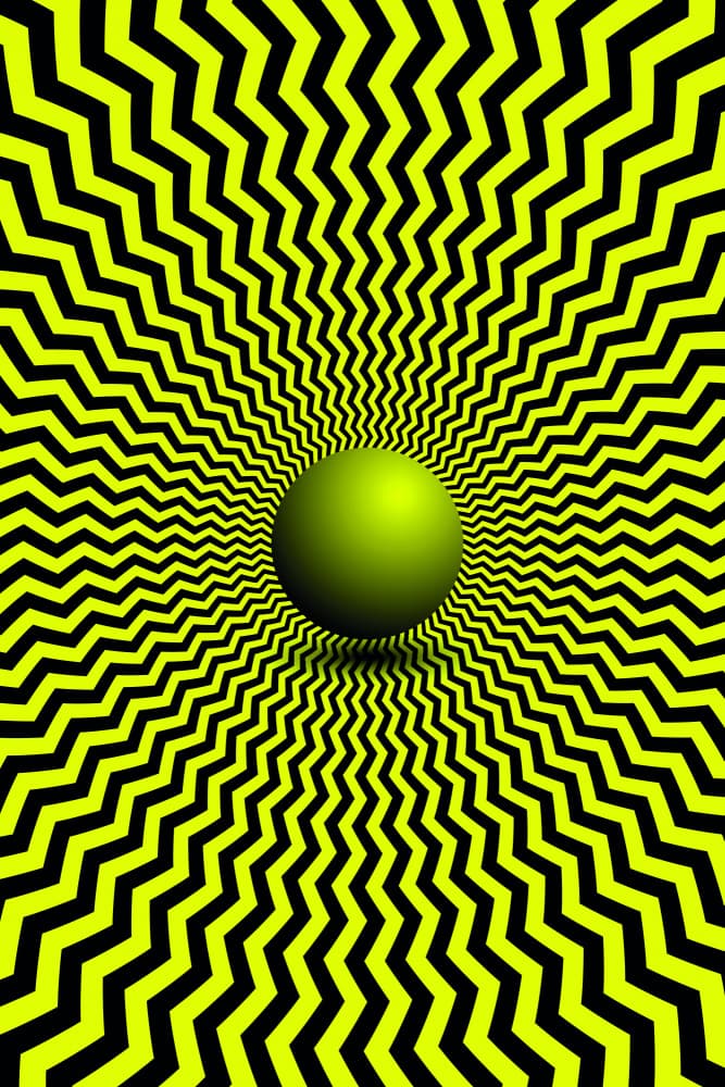 Hypnotic Green Sphere by jay stanley — canvas wall art