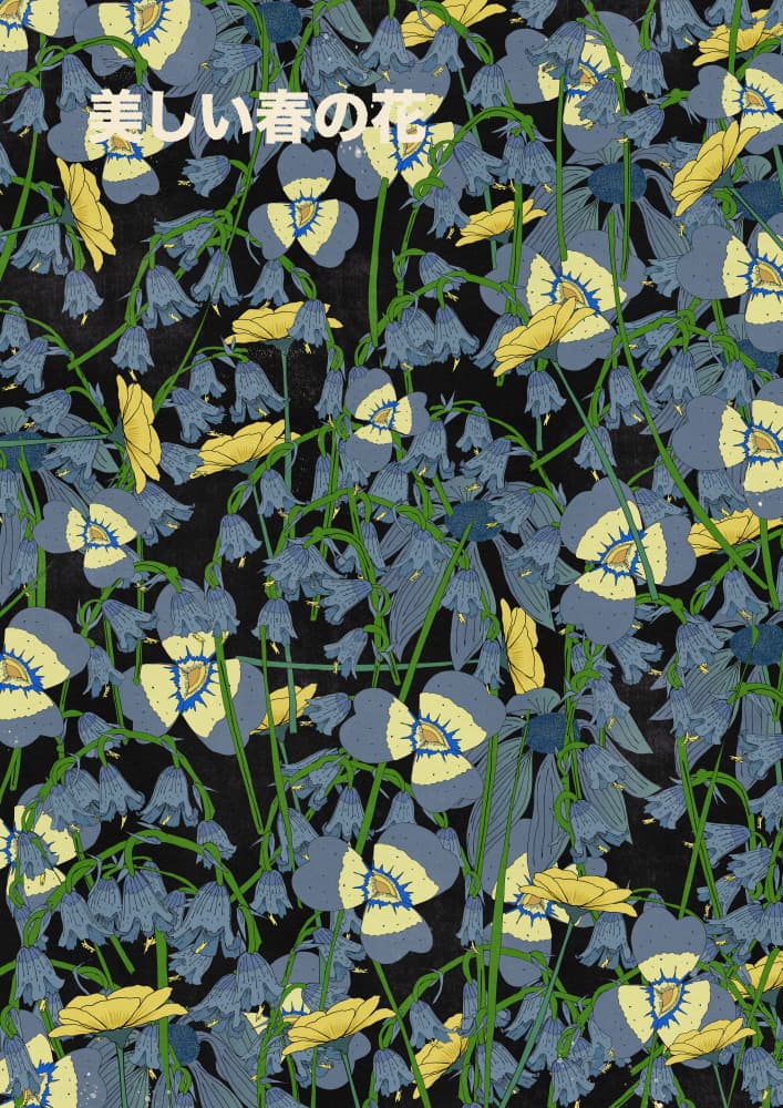 Beautiful Spring Flowers by Nicholas — canvas wall art