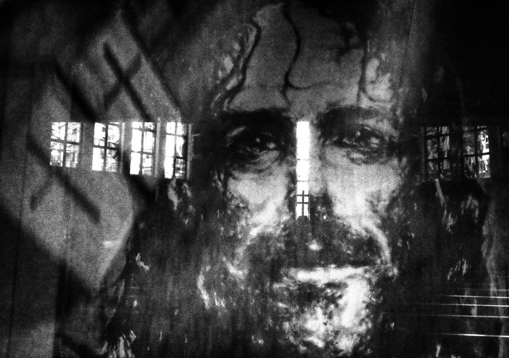 Haunting Jesus Portrait by Mi Young Choi — canvas wall art