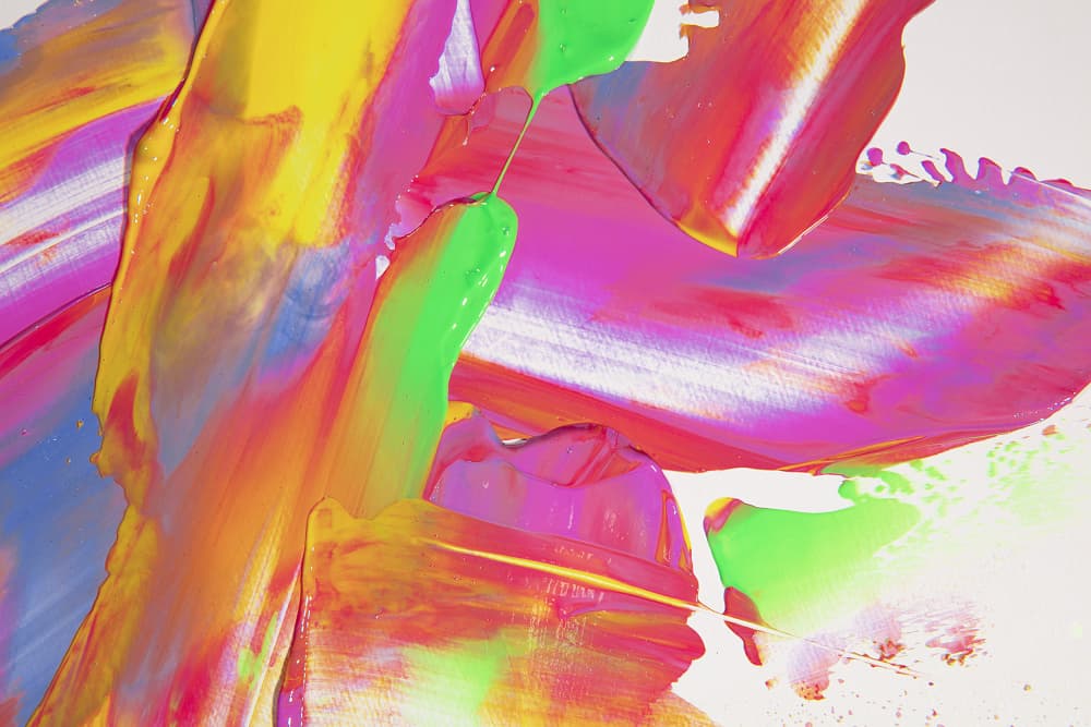 Abstract Color Flow by Julia Ramiro — canvas wall art