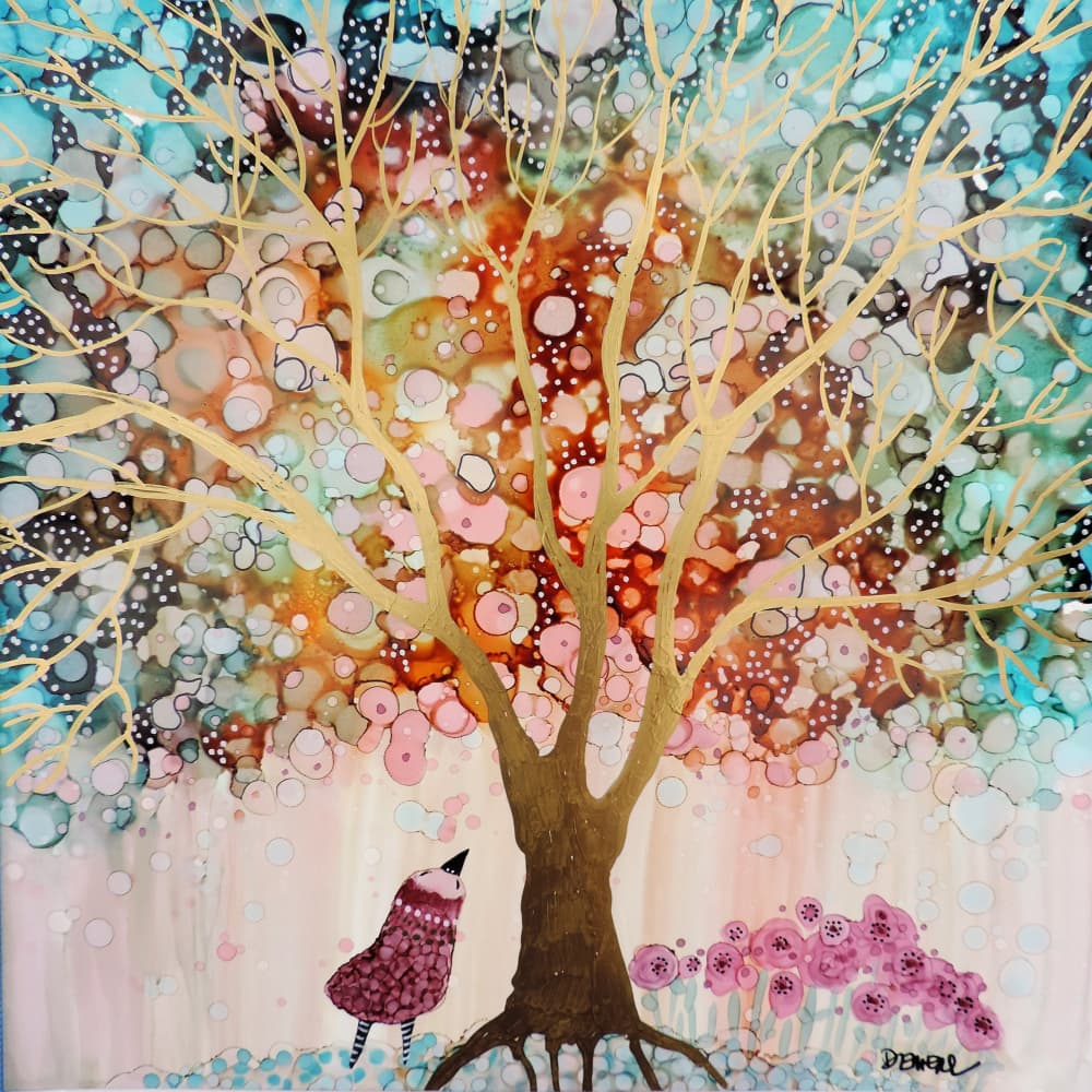 Je Suis Emerveillement by Sylvie Demers — canvas wall art