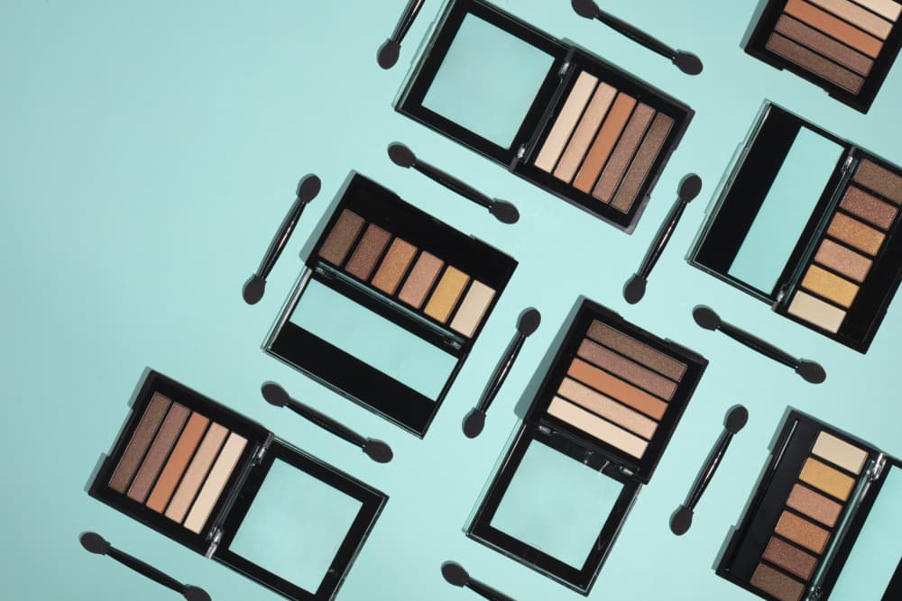 Neutral Eyeshadow Palettes by Julia Ramiro — canvas wall art