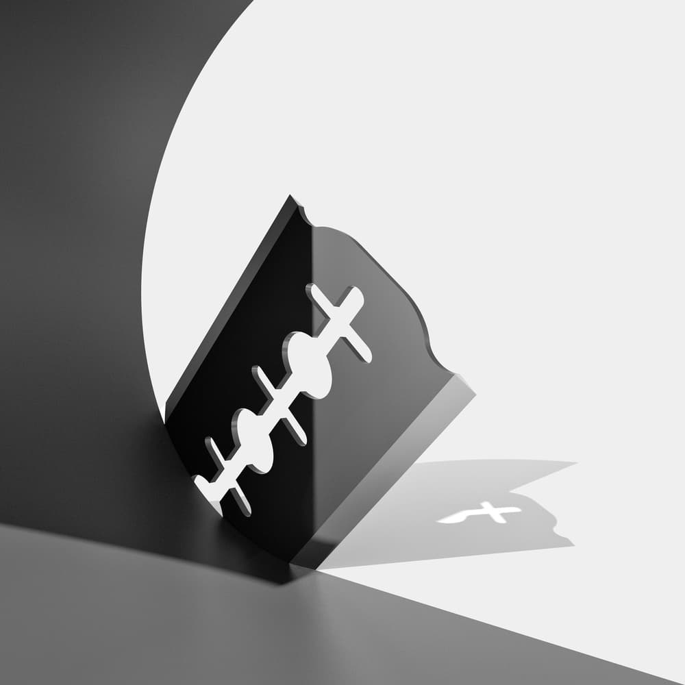Sharp Razor Shadow by Antonyus Bunjamin (Abe) — canvas wall art