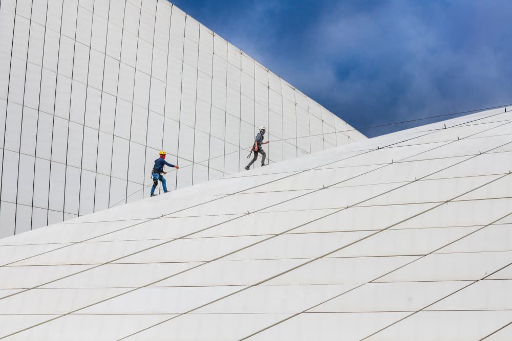 Architectural Ascent by Wayne Pearson — canvas wall art