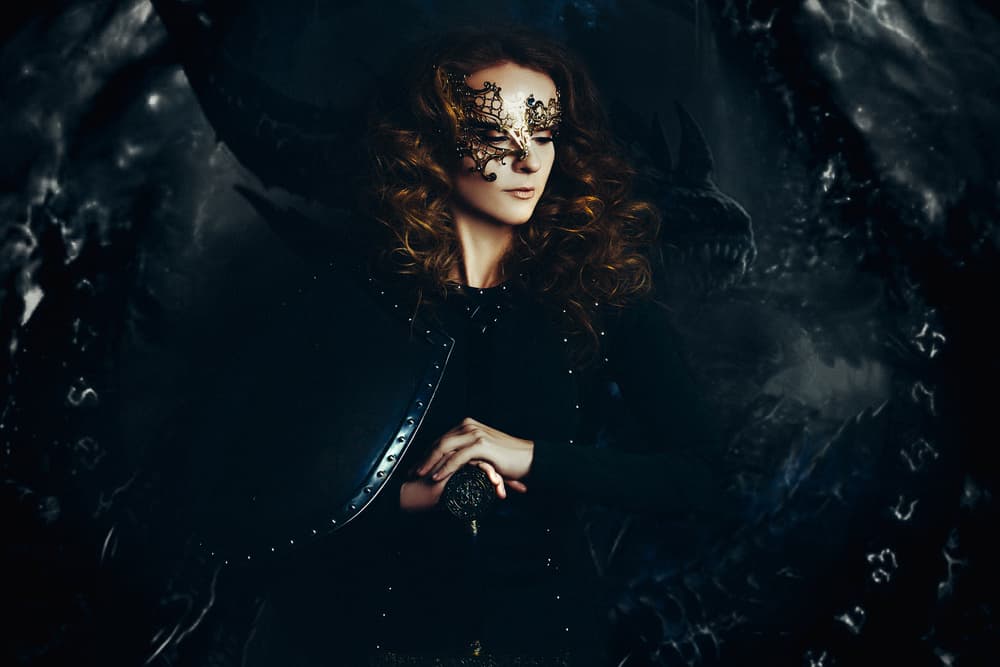 Dark Fantasy Queen by Ruslan Bolgov — canvas wall art