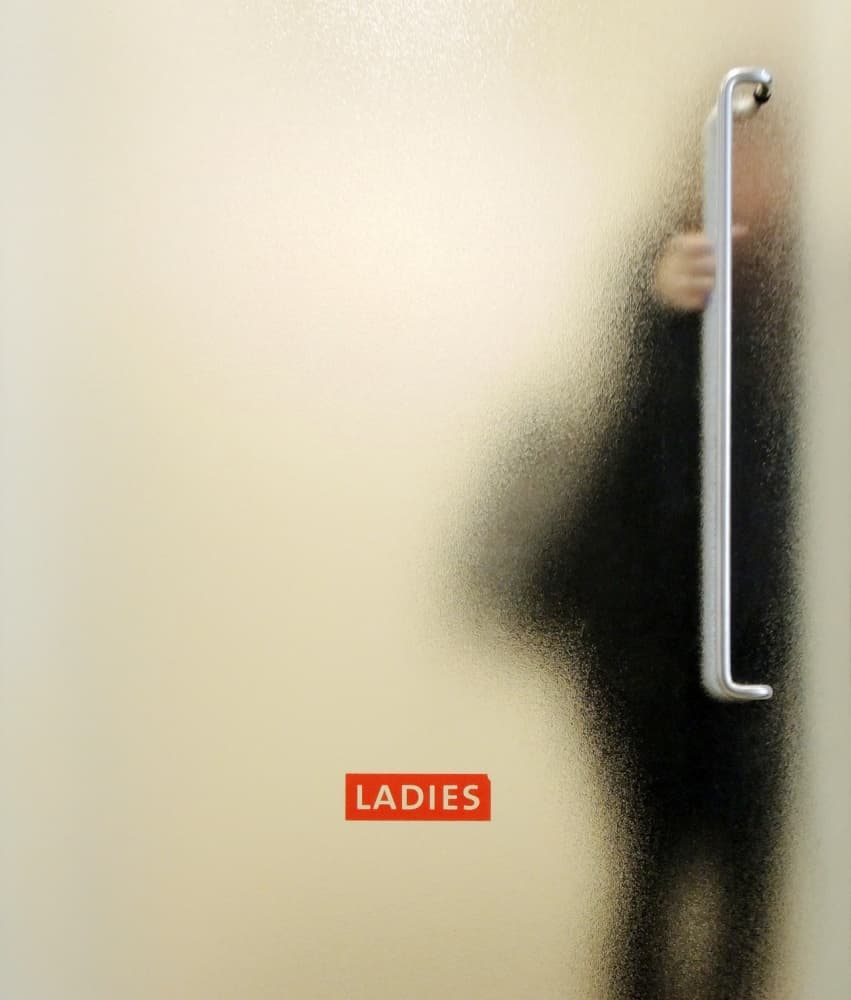 Silhouette at Ladies Room by Huib Limberg — canvas wall art