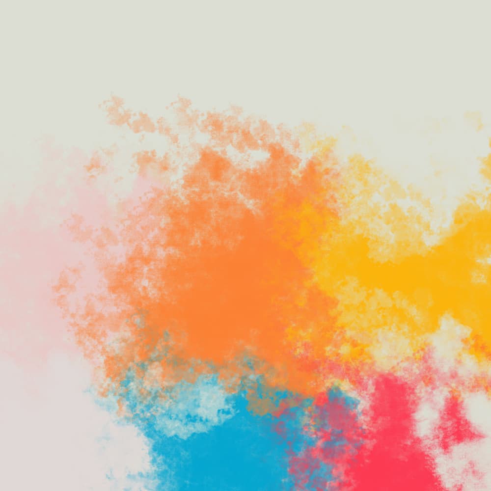 Vibrant Color Splash by Dina Dankers — canvas wall art