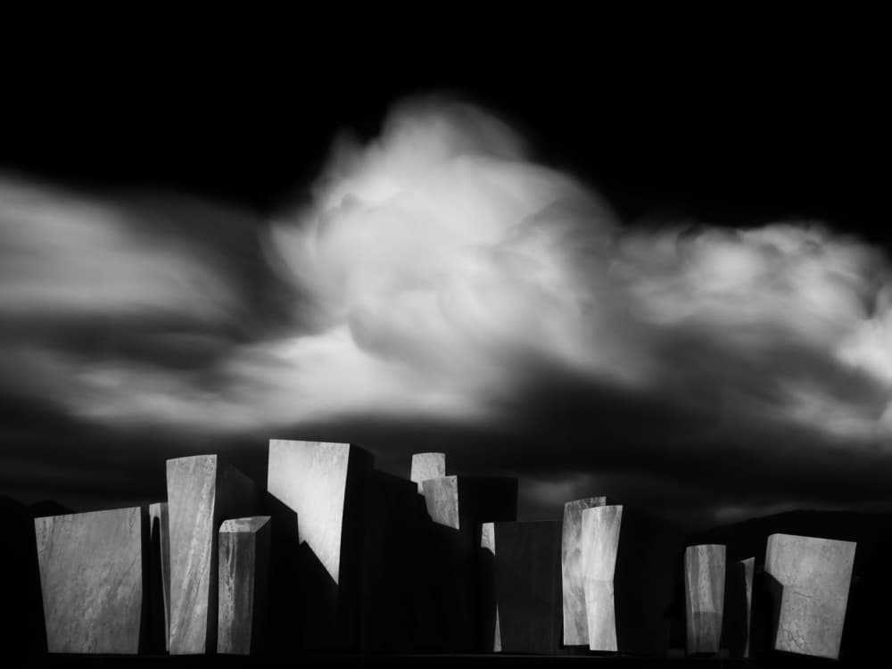 Dramatic Stone Cloudscape by Massimo Della Latta — canvas wall art