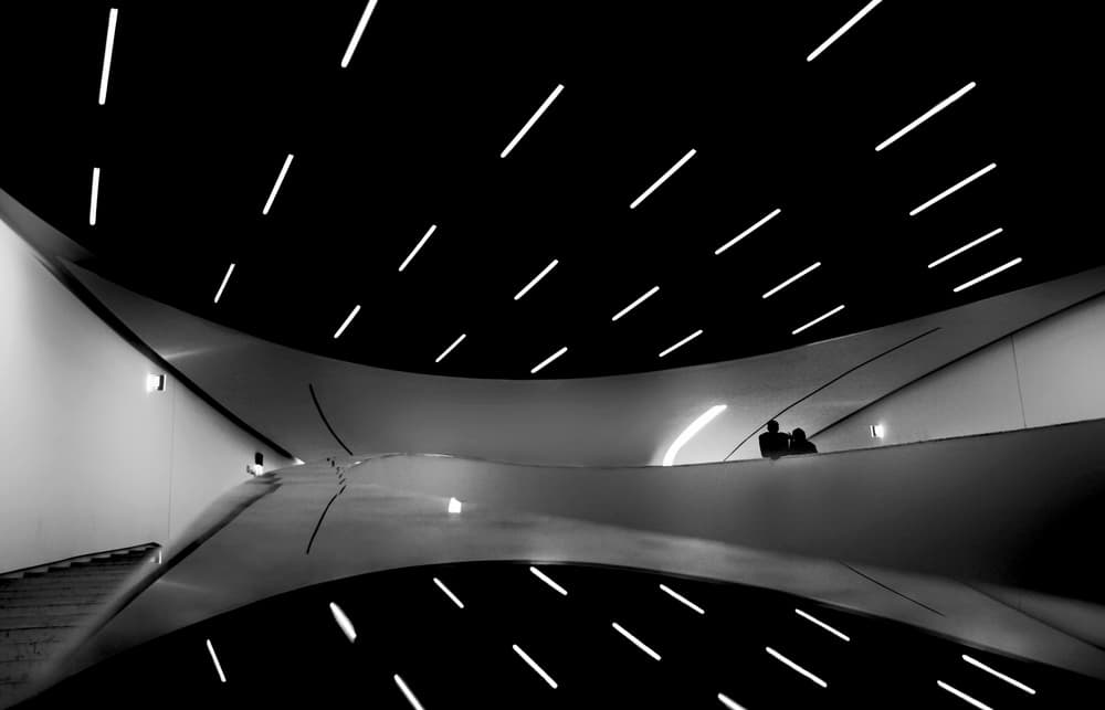 Dynamic Architectural Flow by Fernando Alves — canvas wall art