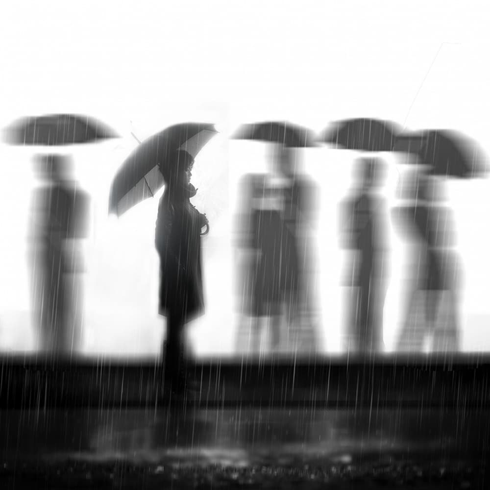 Rainy City Solitude by Antonyus Bunjamin (Abe) — canvas wall art