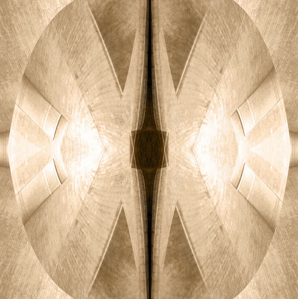 Architectural Abstract Symmetry by Christina Sillen — canvas wall art