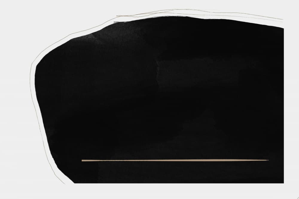Dominant Black by uplusmestudio — canvas wall art