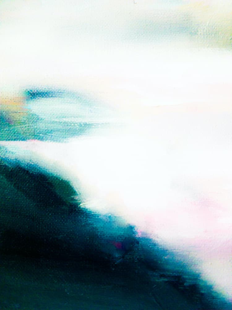 Abstract Ocean Flow by Ejaaz Haniff — canvas wall art