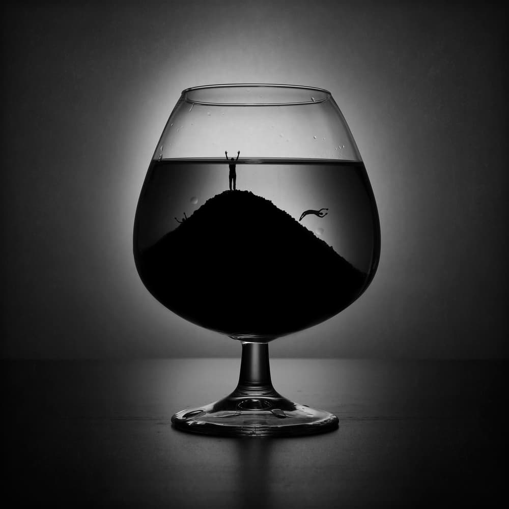 Tiny Triumph in Glass by Victoria Glinka — canvas wall art