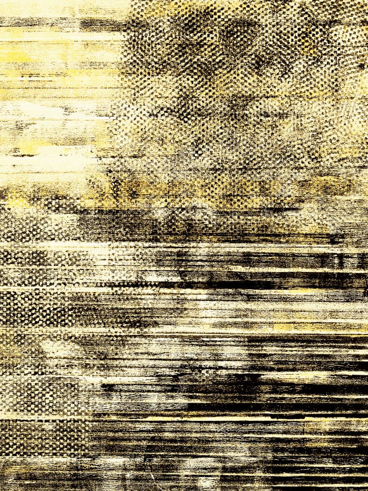 Faded Gold Grunge by Petr Strnad — canvas wall art