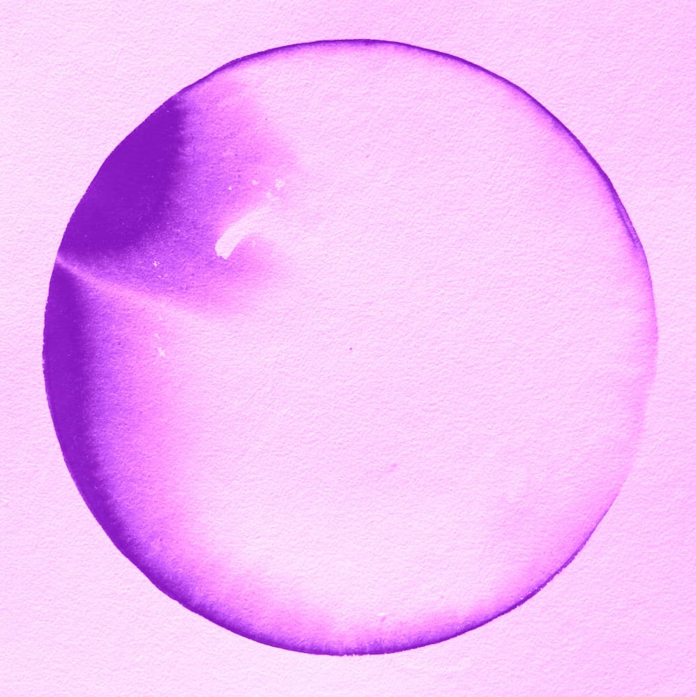 Violet Wash Circle by Santhosh ch — canvas wall art