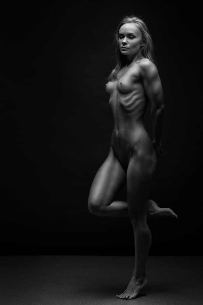 Elegant Athletic Form by Anton Belovodchenko — canvas wall art