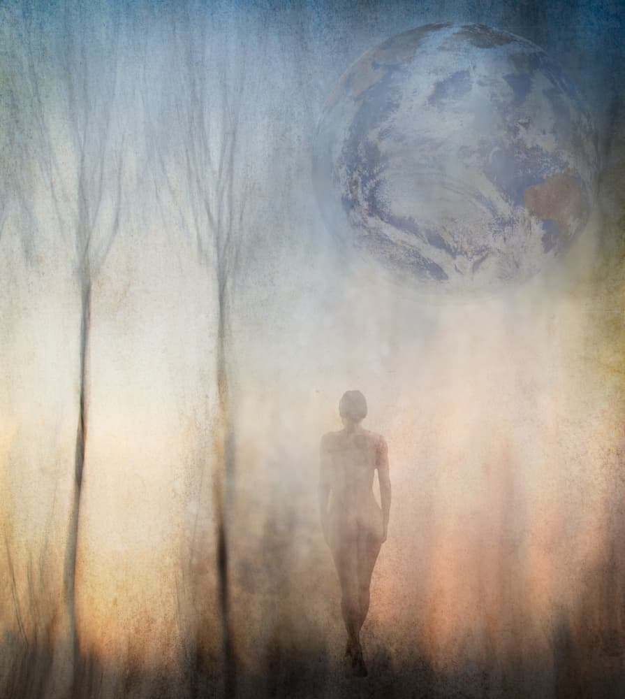Dreamlike Earth Walk by Colin Dixon — canvas wall art