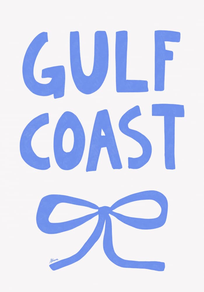 Gulf Coast by Athene Fritsch — canvas wall art