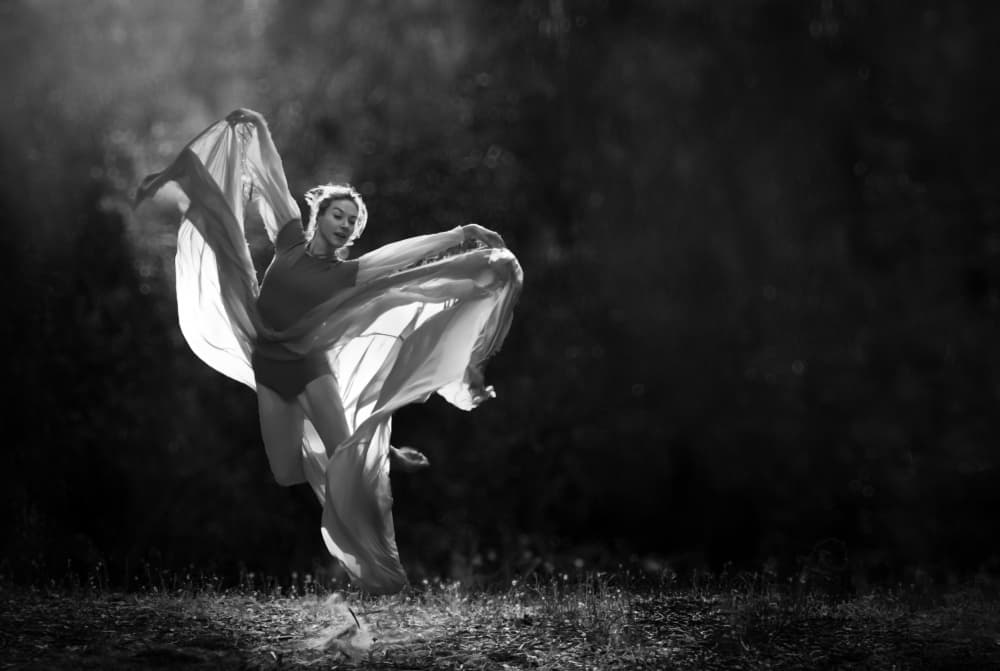 Ethereal Ballet Dance by Svetlana Kirzh — canvas wall art