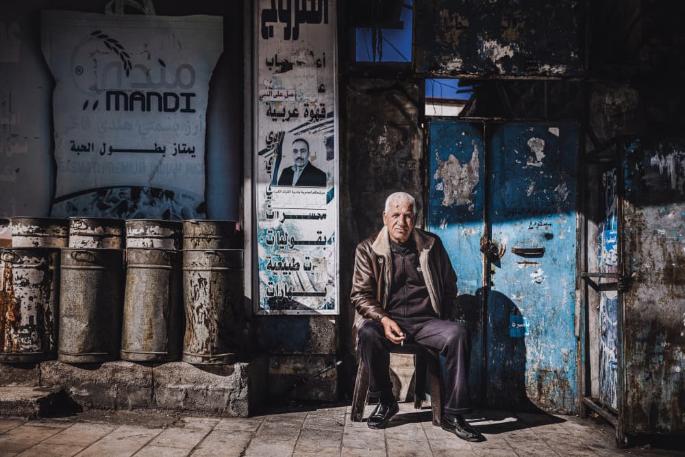 Quiet Urban Portrait by Marco Tagliarino — canvas wall art