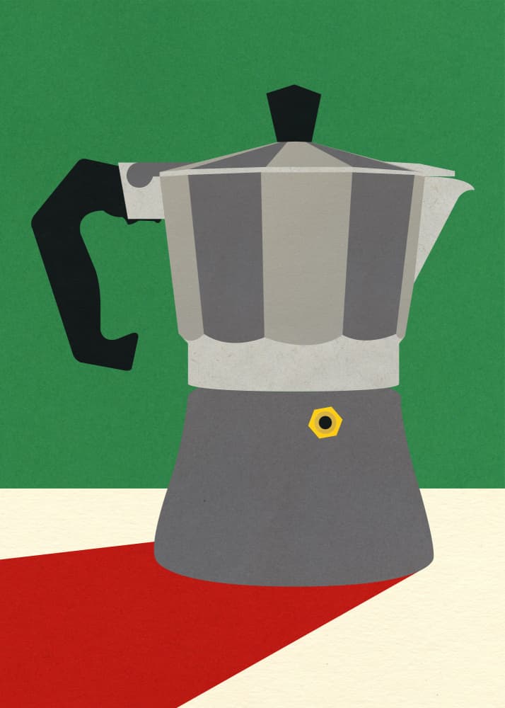Espresso Italiano by Rosi Feist — canvas wall art