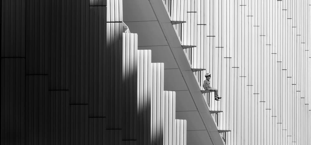 Urban Geometry Contemplation by Huib Limberg — canvas wall art