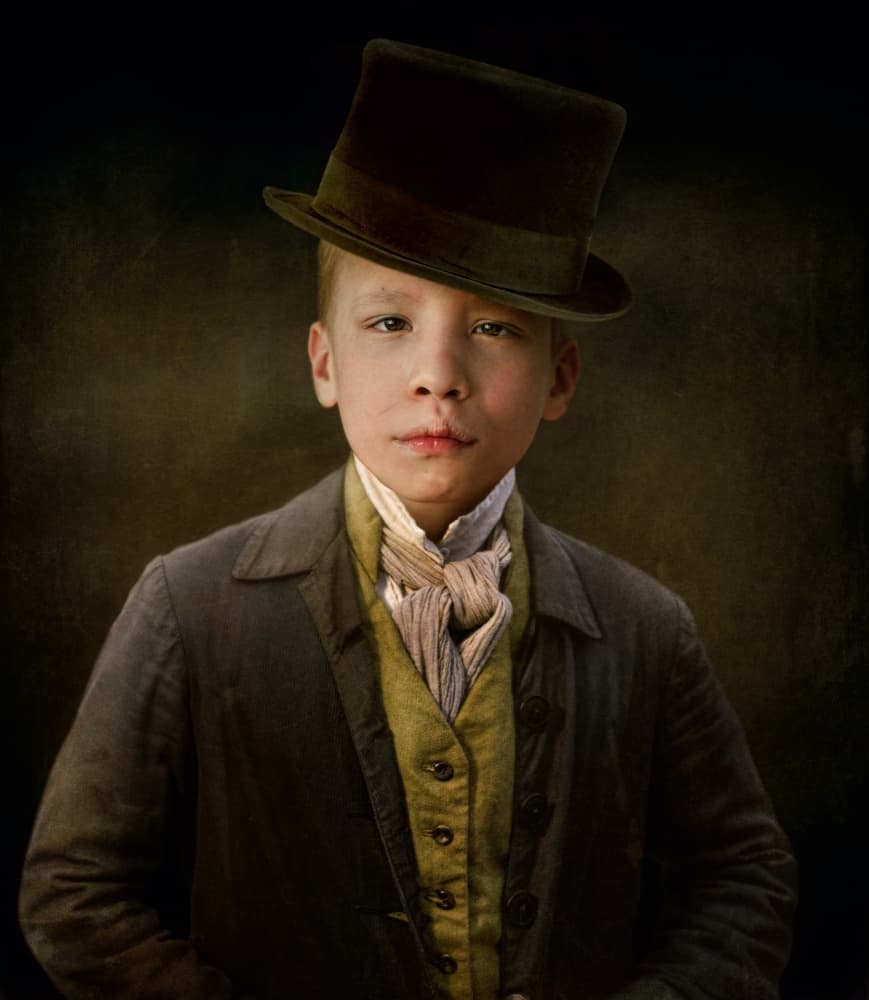 Dapper Young Gentleman by Svetlana Melik-Nubarova — canvas wall art