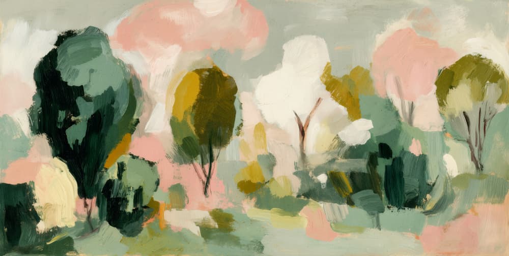 Tender landscape by Treechild — canvas wall art