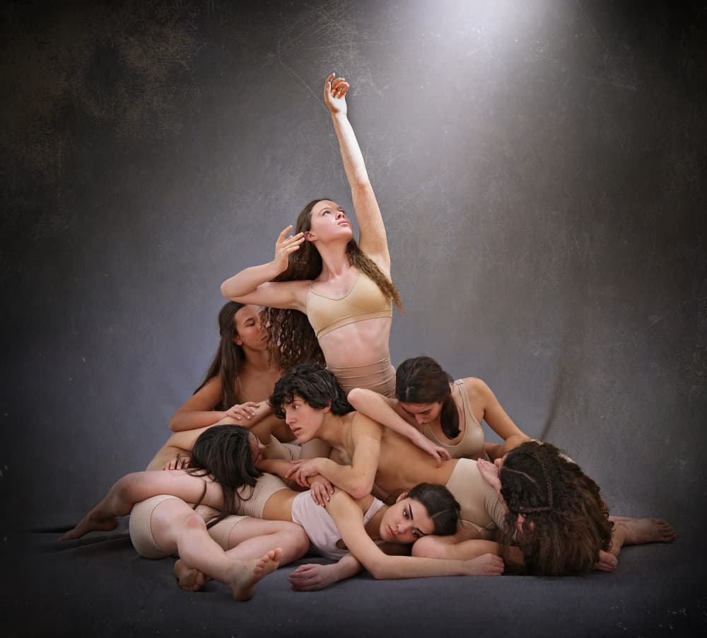 United Human Figures by DDiArte — canvas wall art