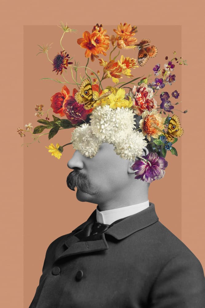 Those Retro Portraits by Marja van den Hurk — canvas wall art