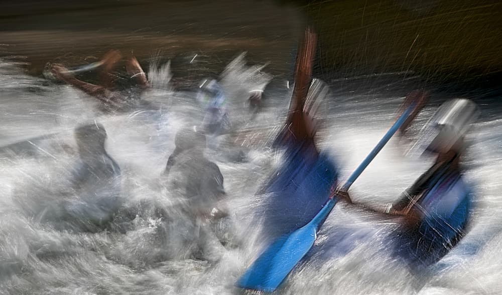 Wild Water Action by Milan Malovrh — canvas wall art