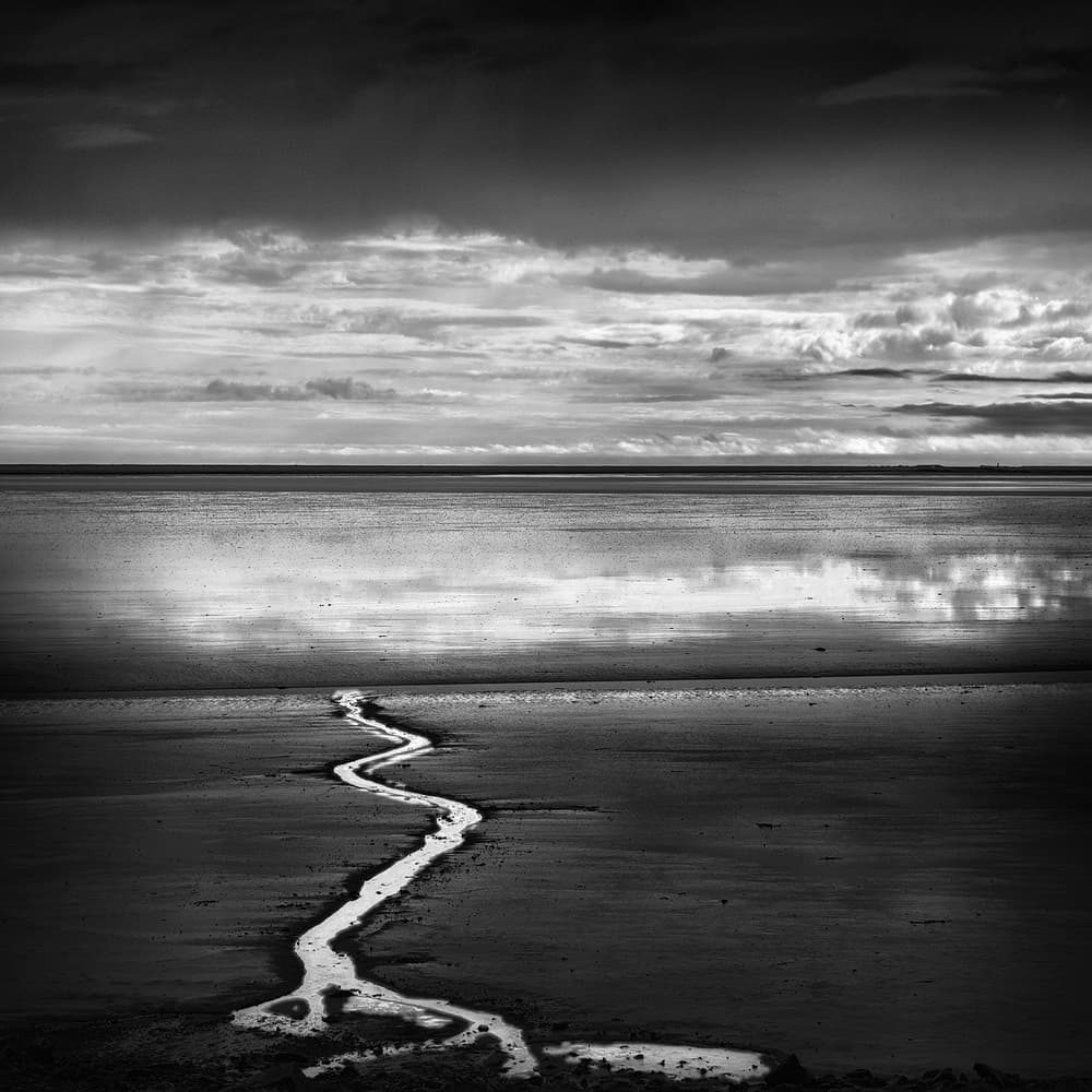 Winding Tidal Stream by George Digalakis — canvas wall art