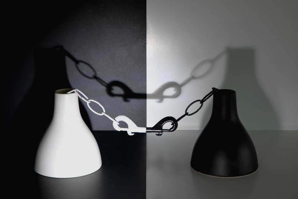 Black White Contrast by Wendy Xu — canvas wall art