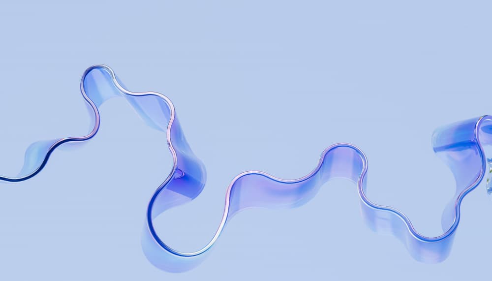 Iridescent Blue Wave by Javier Pardina — canvas wall art