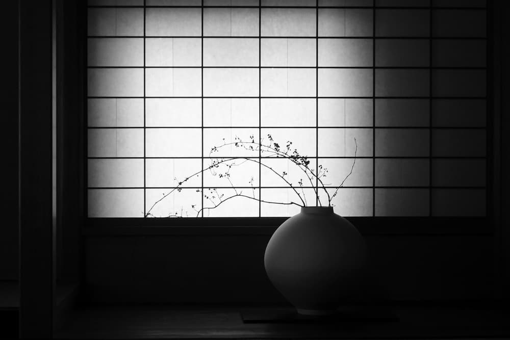 Minimalist Shoji Still Life by Haruyo Sakamoto — canvas wall art