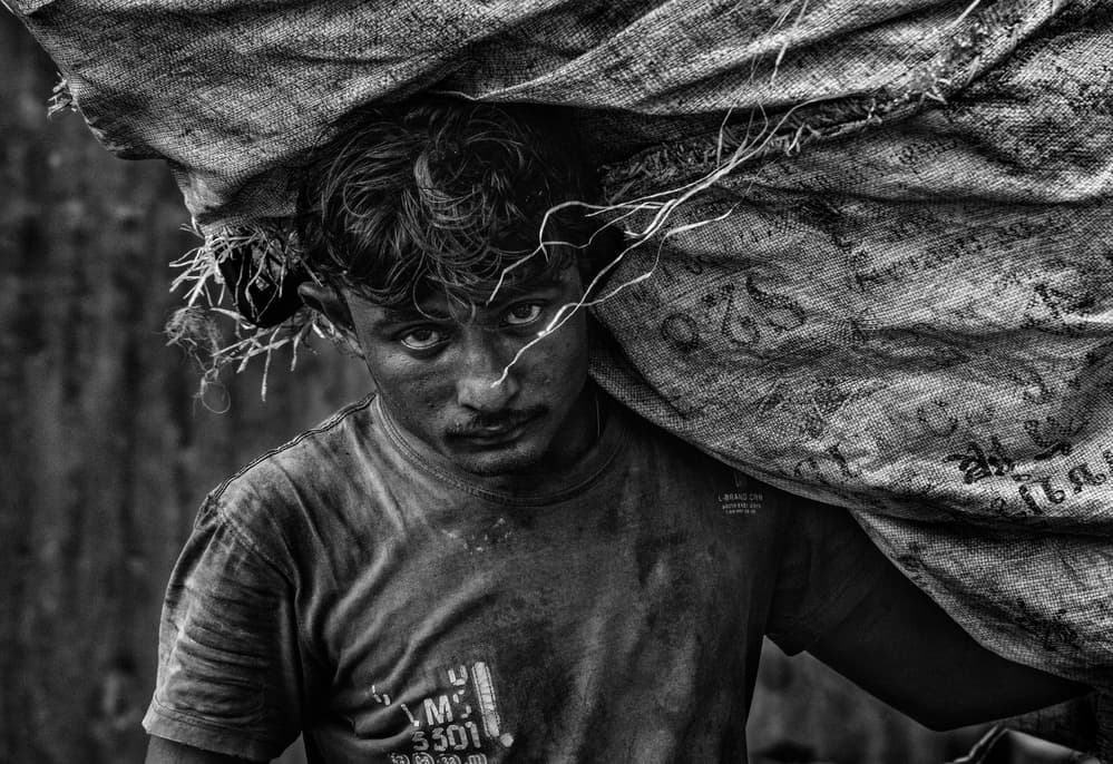 Working Man's Burden by Joxe Inazio Kuesta Garmendia — canvas wall art