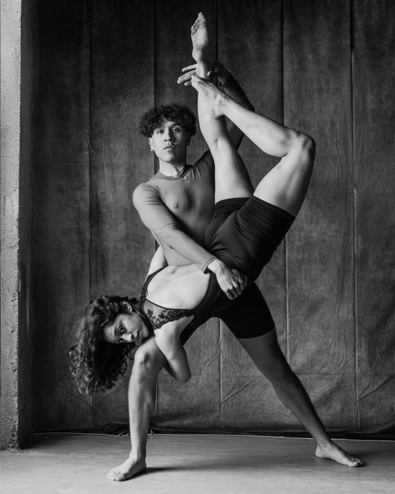 Connected Dance Partners by Tyler McAuley — canvas wall art