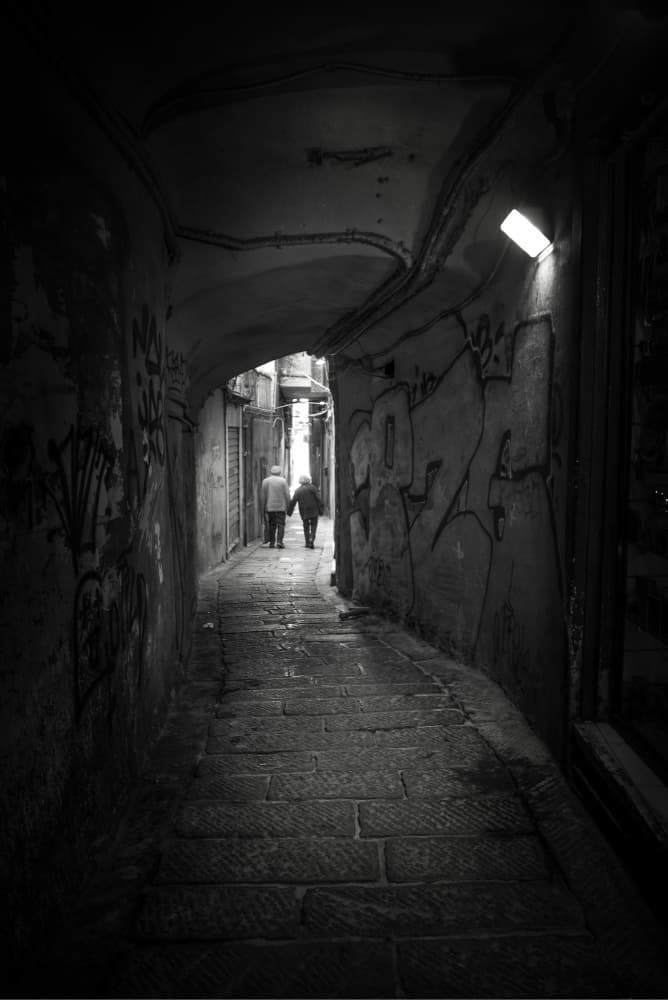 Hand in Hand Alley by Alessandro Traverso — canvas wall art
