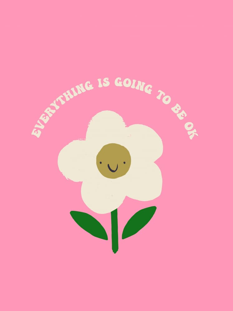 Cheerful Daisy Smile by Aislinn Simmonds — canvas wall art