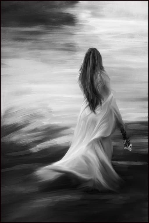 Ethereal Bridal Walk by Charlaine Gerber — canvas wall art