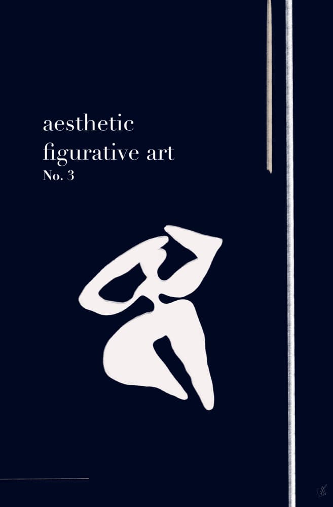 Aesthetic Figurative Pose by Anne-Marie Volfova — canvas wall art