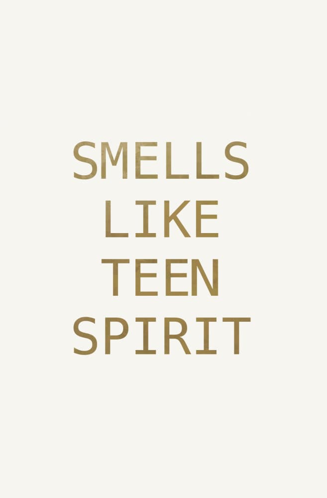 Golden Quote Message by Anne-Marie Volfova — canvas wall art