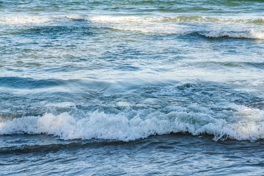 Rolling Ocean Waves by Photolovers — canvas wall art