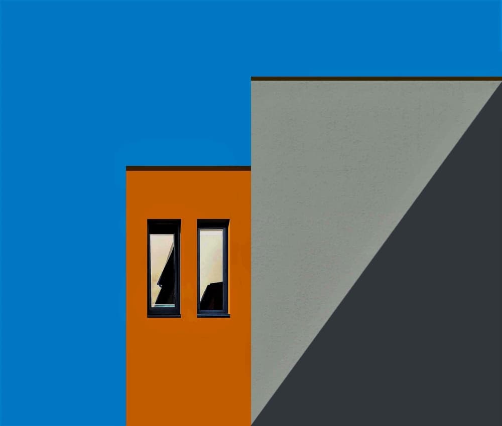 Architectural Color Blocks by Arnon Orbach — canvas wall art