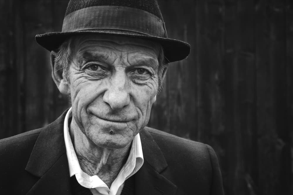 Gentle Man In Fedora by Zoran Toldi (EFIAP AZSF) — canvas wall art
